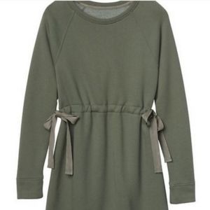 Cozy Drawstring Cinch Sweater Dress